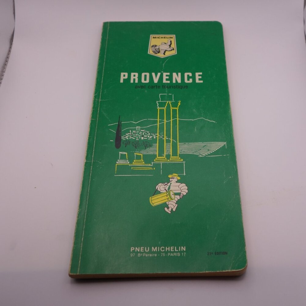 Michelin Provence avec carte touristique 21e Edition Travel Guide